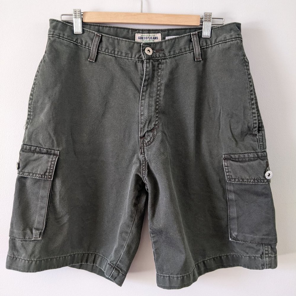Vintage Guess Men's Cargo Shorts